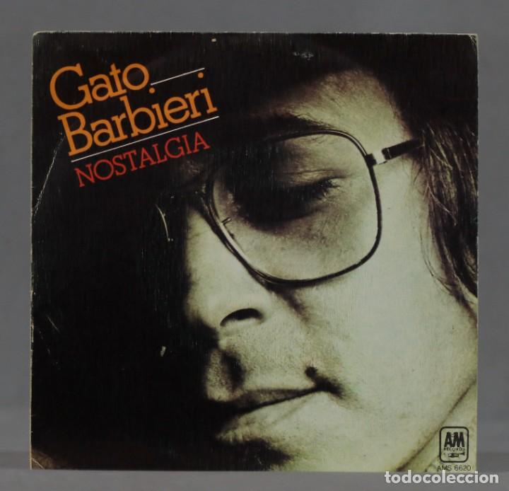 Discos de vinilo: SINGLE. Gato Barbieri &ndash; Nostalgia - Foto 1