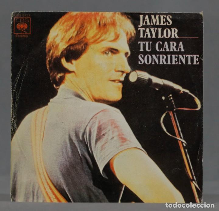 Discos de vinilo: SINGLE. James Taylor &ndash; Tu Cara Sonriente - Foto 1