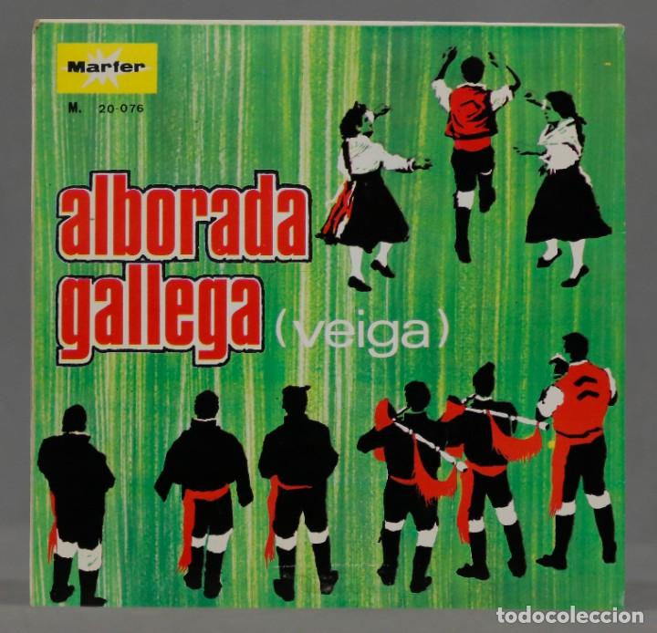 Discos de vinilo: SINGLE. Conjunto T&iacute;pico &ndash; Alaborada Gallega - Foto 2