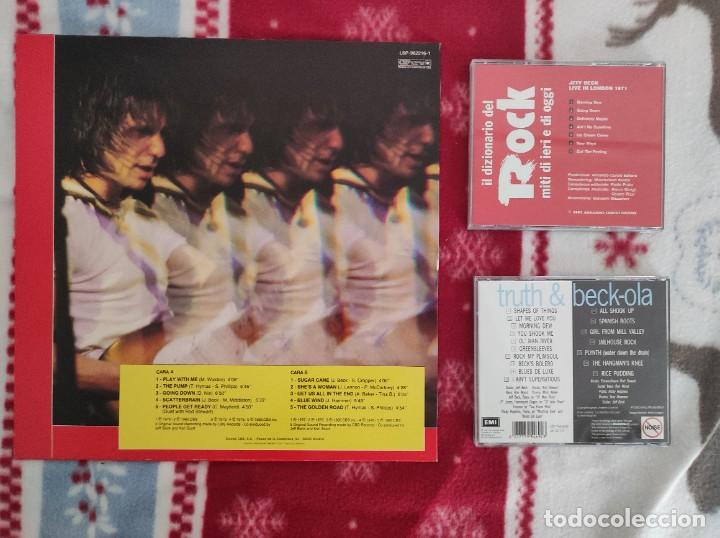 Discos de vinilo: Lote Jeff Beck 1lp + 2cds - Foto 2