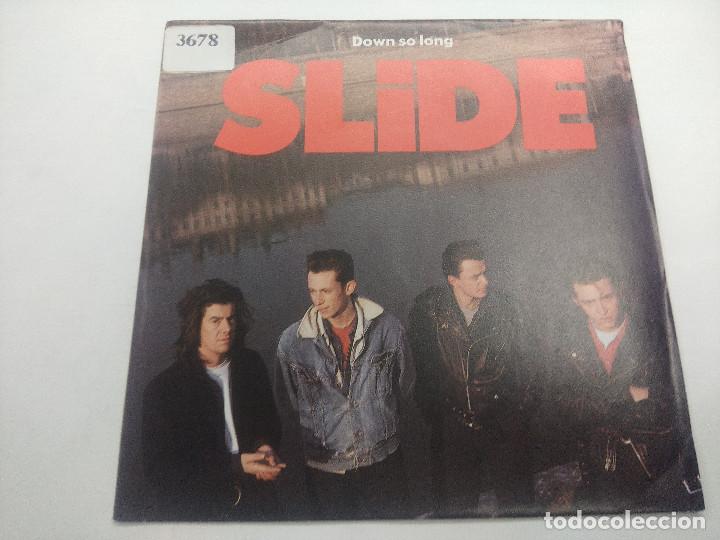 Discos de vinilo: SLIDE/DOWN SO LONG/SINGLE. - Foto 1