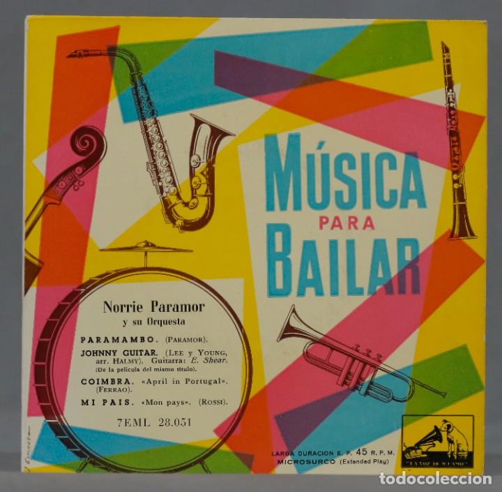 Discos de vinilo: EP. Norrie Paramor y Su Orquesta &ndash; M&uacute;sica Para Bailar - Foto 1