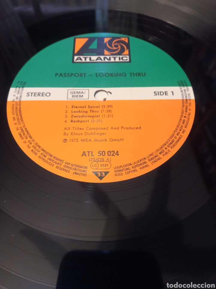 Discos de vinilo: Passport - Looking thru - Foto 3