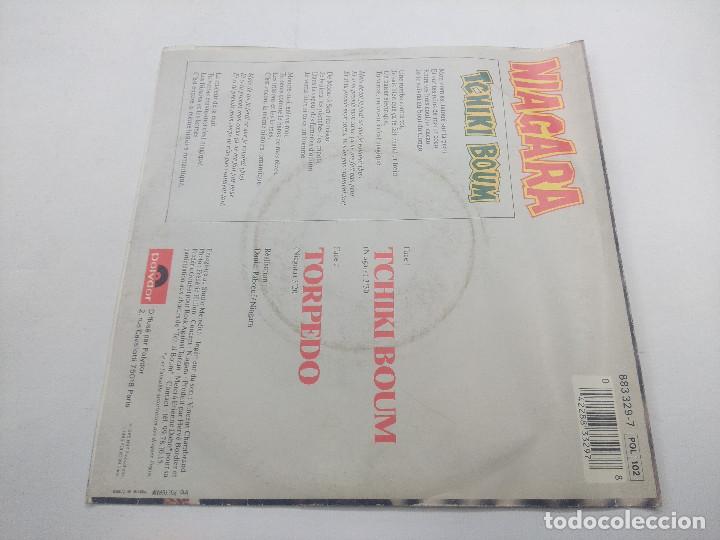 Discos de vinilo: NIAGARA/TCHIKI BOUM/SINGLE. - Foto 3