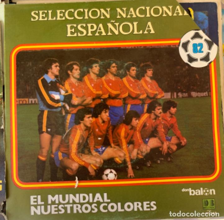 Disques de vinyle: Selecci&oacute;n Nacional Espa&ntilde;ola El mundial de nuestros colores