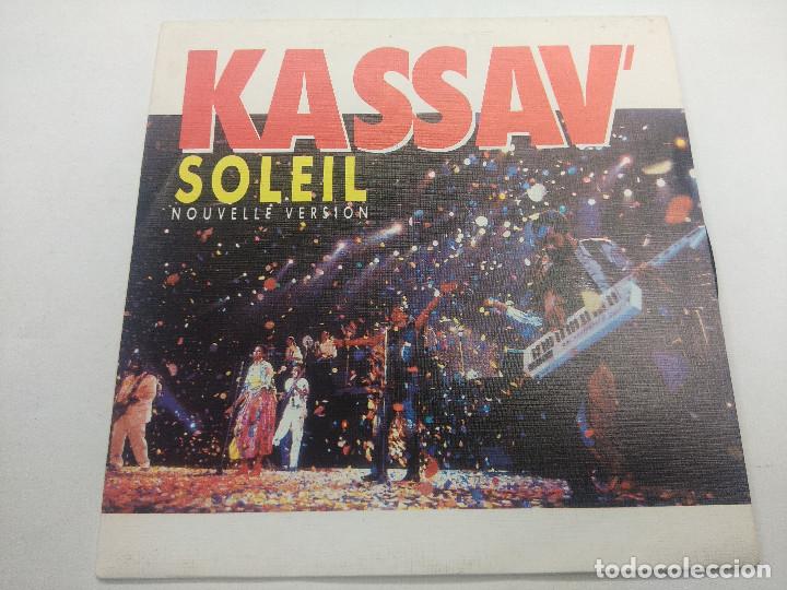 Discos de vinilo: KASSAV/SOLEIL/SINGLE PROMOCIONAL. - Foto 1
