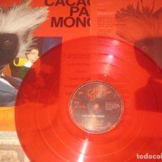 Discos de vinilo: CACAO PAL MONO - EL MISTERIOSO HOMBRE ENCARTE VINILO ROJO (GIRA 1984) OG ESPAÑA. Lote 361566065