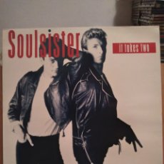 Discos de vinilo: SOULSISTER-IT TAKES TO-EDICION EU.1988-LP-. Lote 361570410