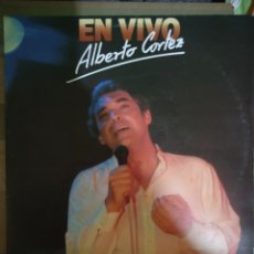 Discos de vinilo: ALBERTO CORTEZ EN VIVO. DOBLE LP.. Lote 361571495