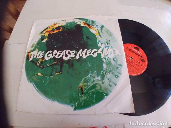 Discos de vinilo: THE GREASE-MAXI THE GREASE MEGAMIX - Foto 1