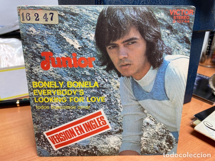 Discos de vinilo: Junior - Bonely Bonela. Versi&oacute;n En Ingl&eacute;s (7&rdquo;, Single) - Foto 1