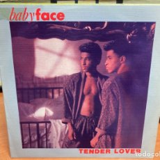 Discos de vinilo: BABYFACE - TENDER LOVER (7”, SINGLE, PROMO). Lote 361608130