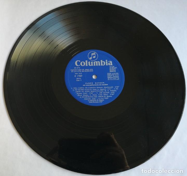 Discos de vinilo: Elder Barber, Elder Barber, Columbia C 7157 - Foto 5