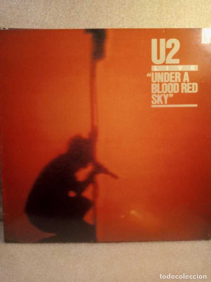 Discos de vinilo: U2 - UNDER A BLOOD RED SKY-LIVE. - Foto 1