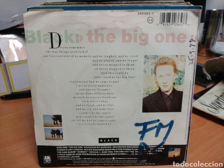 Discos de vinilo: Black - The Big One (7&rdquo;, Single) - Foto 2