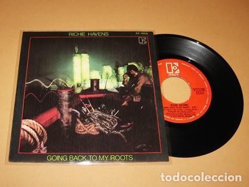 Discos de vinilo: RICHIE HAVENS - GOING BACK TO MY ROOTS (DE VUELTA A MIS RAICES) - 1980 - SINGLE