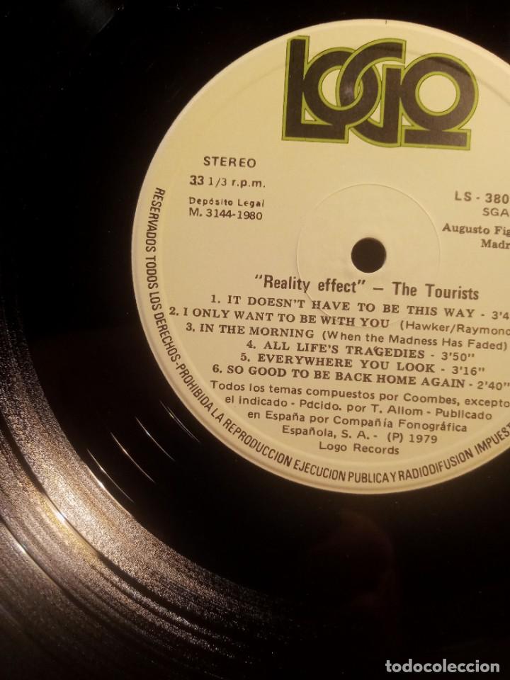 Discos de vinilo: THE TOURISTS - REALITY EFFECT. - Foto 2