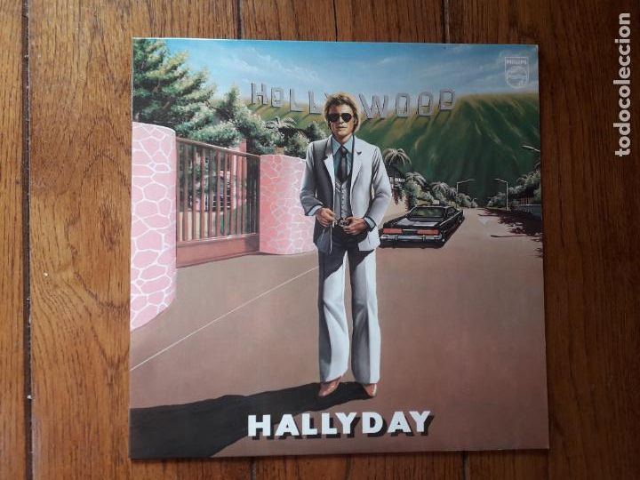 Discos de vinilo: Johnny Hallyday - Hollywood - Foto 1