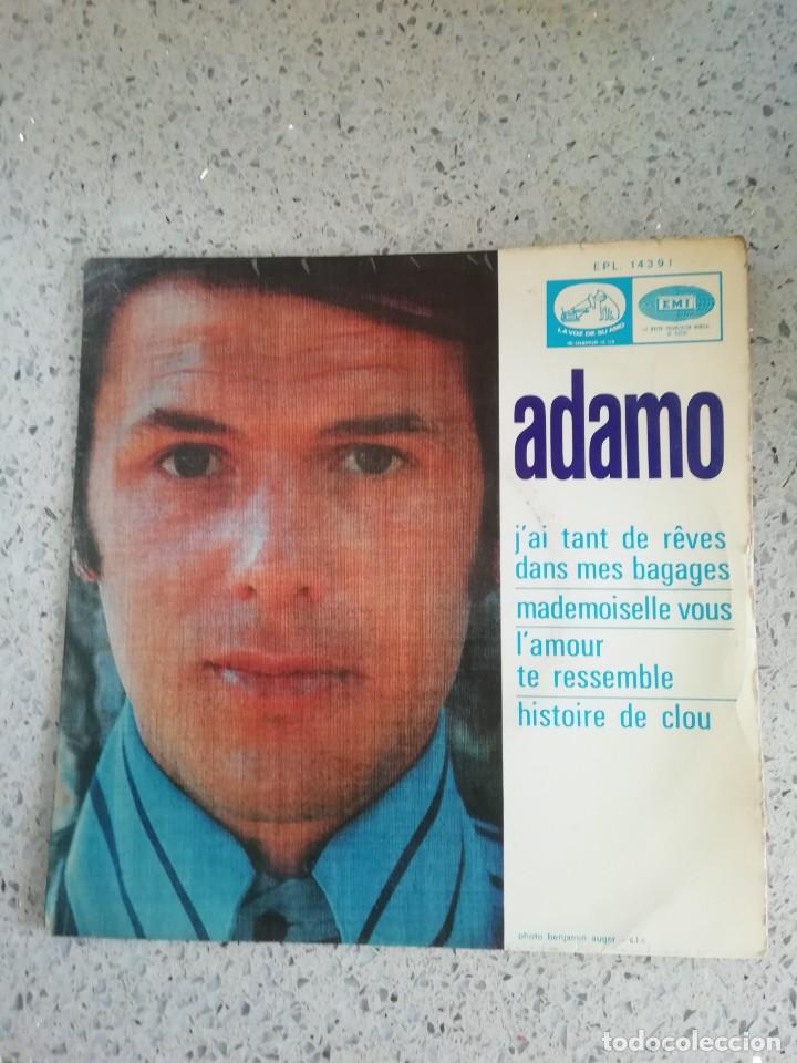Disques de vinyle: Single adamo J'ai tant de reves