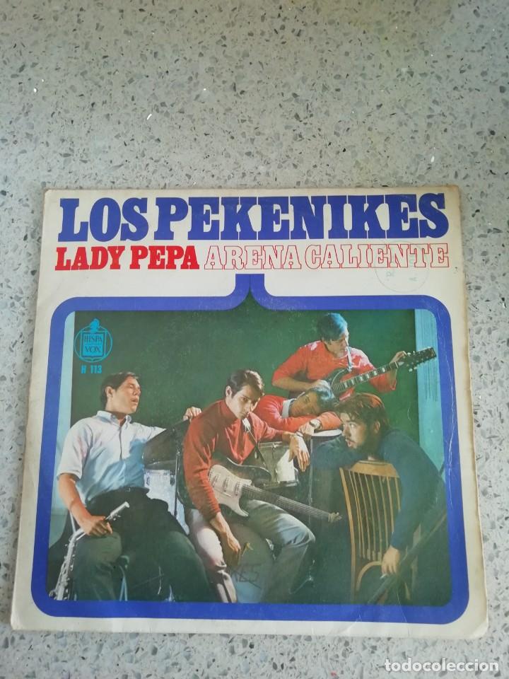 Discos de vinilo: Single los pekenikes arena caliente - Foto 1