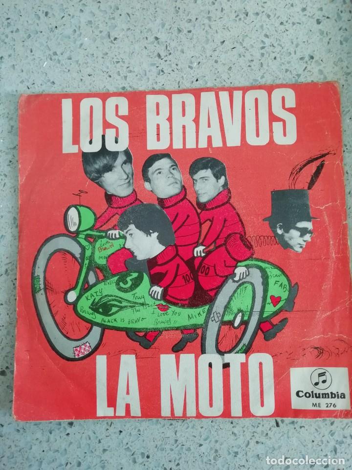 Discos de vinilo: Single los bravos la moto - Foto 1