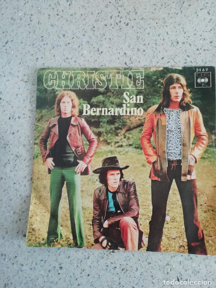 Discos de vinilo: Single Christie San bernardino - Foto 1