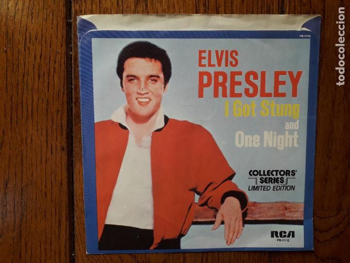 Discos de vinilo: Elvis Presley - i got stung + one night - Foto 2