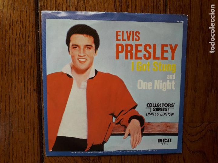 Discos de vinilo: Elvis Presley - i got stung + one night - Foto 1