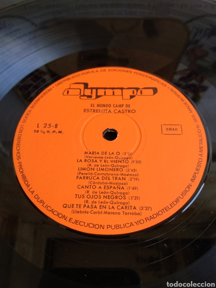 disco vinilo musica camp 1972 - Compra venta en todocoleccion