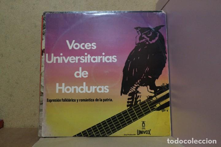 Vinyl records: Voces Universitarias De Honduras - Expresi&oacute;n Folkl&oacute;rica Y Rom&aacute;ntica De La Patria. Honduras Vol. V