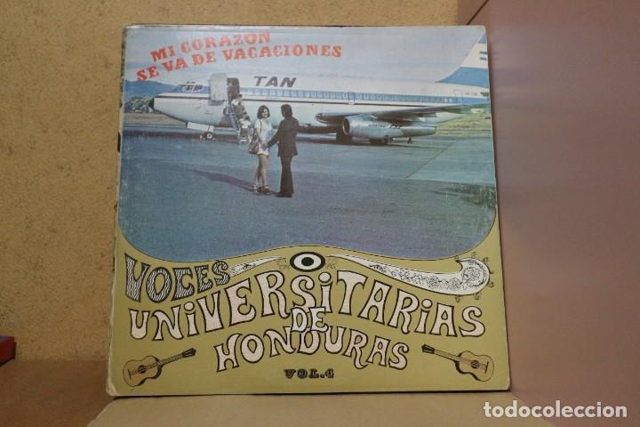 Vinyl records: Voces Universitarias De Honduras - Mi Corazon Se Va De Vacaciones - Univox LPS-207-39 - Honduras