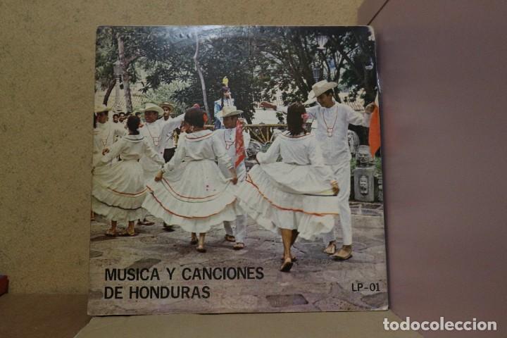 Vinyl records: Salomon Sarmiento / Carmencita Gallardo y m&aacute;s - Musica Y Canciones De Honduras - Elia LP-01