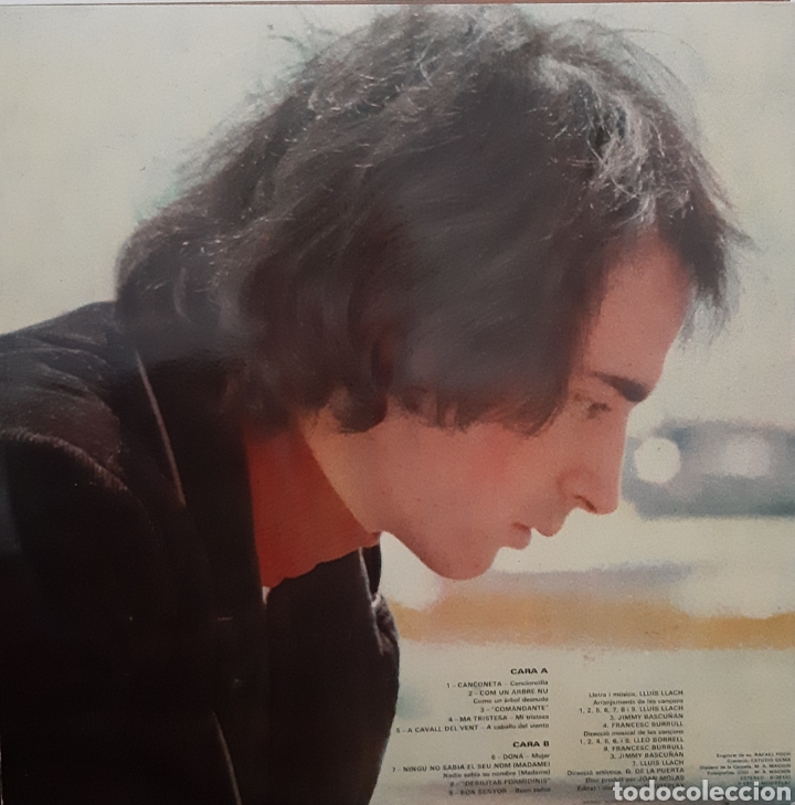 Discos de vinilo: Com un arbre nu. LP. Lluis Llac. - Foto 3