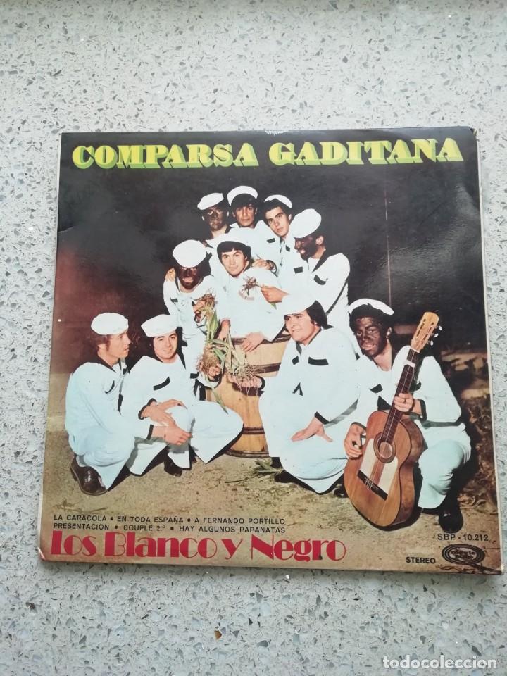 Discos de vinilo: Carnaval de C&aacute;diz single comparsa los blanco y negro 1971 perfecto estado