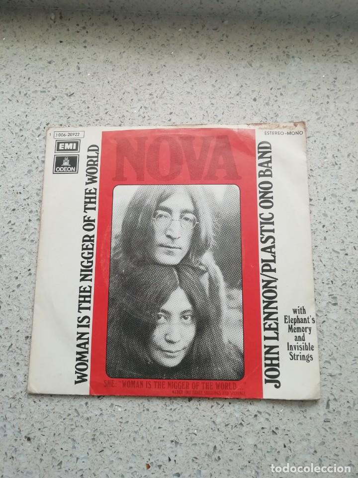 Discos de vinilo: Single nova Jhon lennon plastic Ono band - Foto 1