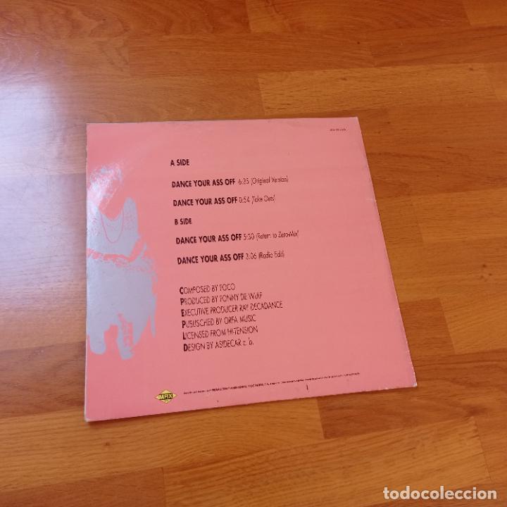 Discos de vinilo: R.T.Z.-dance your ass off.maxi - Foto 2