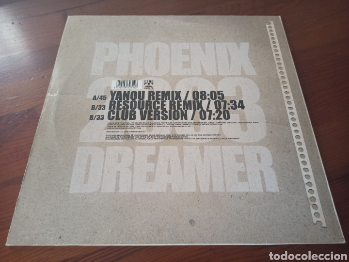 Discos de vinilo: Phoenix 2003 - Dreamer - Foto 2