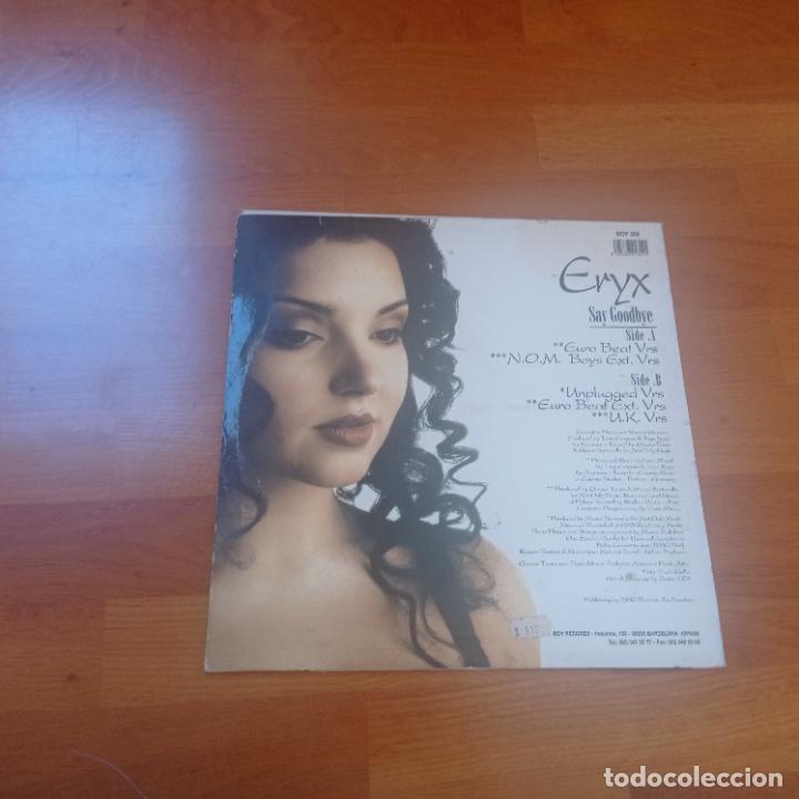 Discos de vinilo: Eryx-say goodbye.maxi espa&ntilde;a - Foto 2