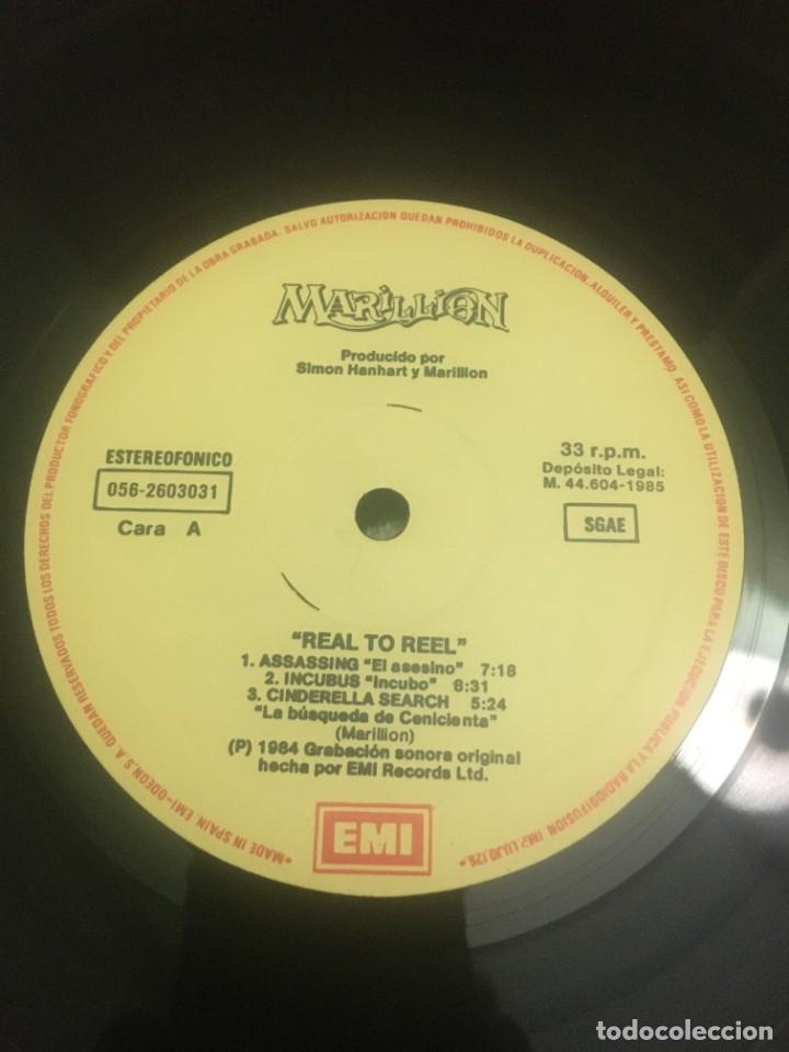 Discos de vinilo: Marillion &lrm;&ndash; Real To Reel - Foto 4