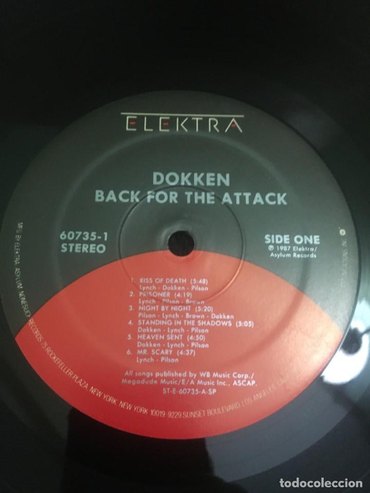 Discos de vinilo: Dokken &lrm;&ndash; Back For The Attack - Foto 6