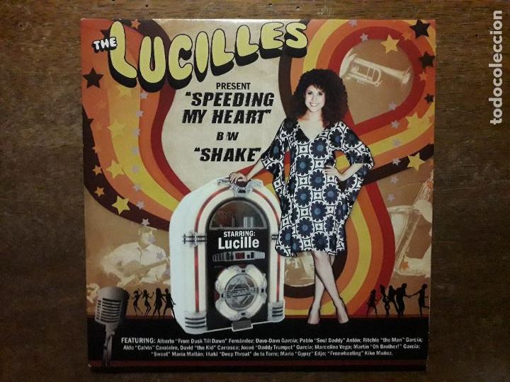 Discos de vinilo: Lucilles - Speeding my heart + shake - Foto 1