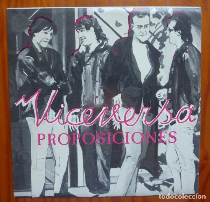 Discos de vinilo: VICEVERSA / PROPOSICIONES / PROMOCIONAL / 1988 / SINGLE - Foto 1