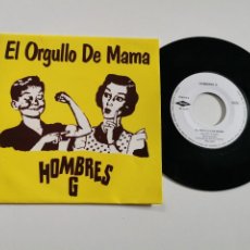 Discos de vinilo: HOMBRES G EL ORGULLO DE MAMA SINGLE VINILO DEL AÑO 1992 DAVID SUMMERS MISMO TEMA. Lote 361886655