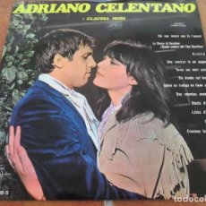 Disques de vinyle: ADRIANO CELENTANO Y CLAUDIA MORI - LP RECOPILATORIO, ED ESPAÑOLA 12” DE 1970. MUY BUEN ESTADO. Lote 361890275