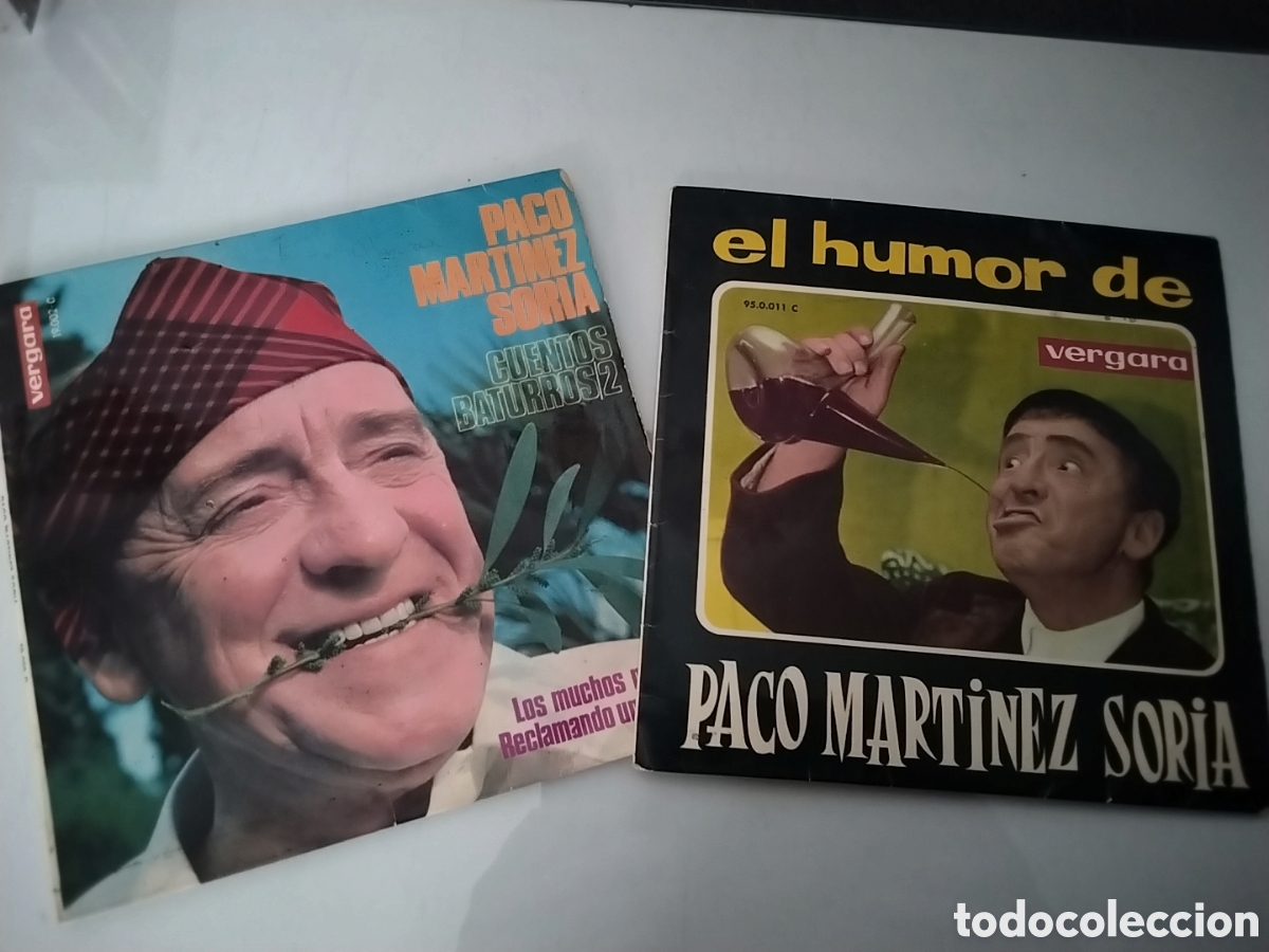 Discos de vinilo: Singles Paco Mart&iacute;nez Soria - Foto 1