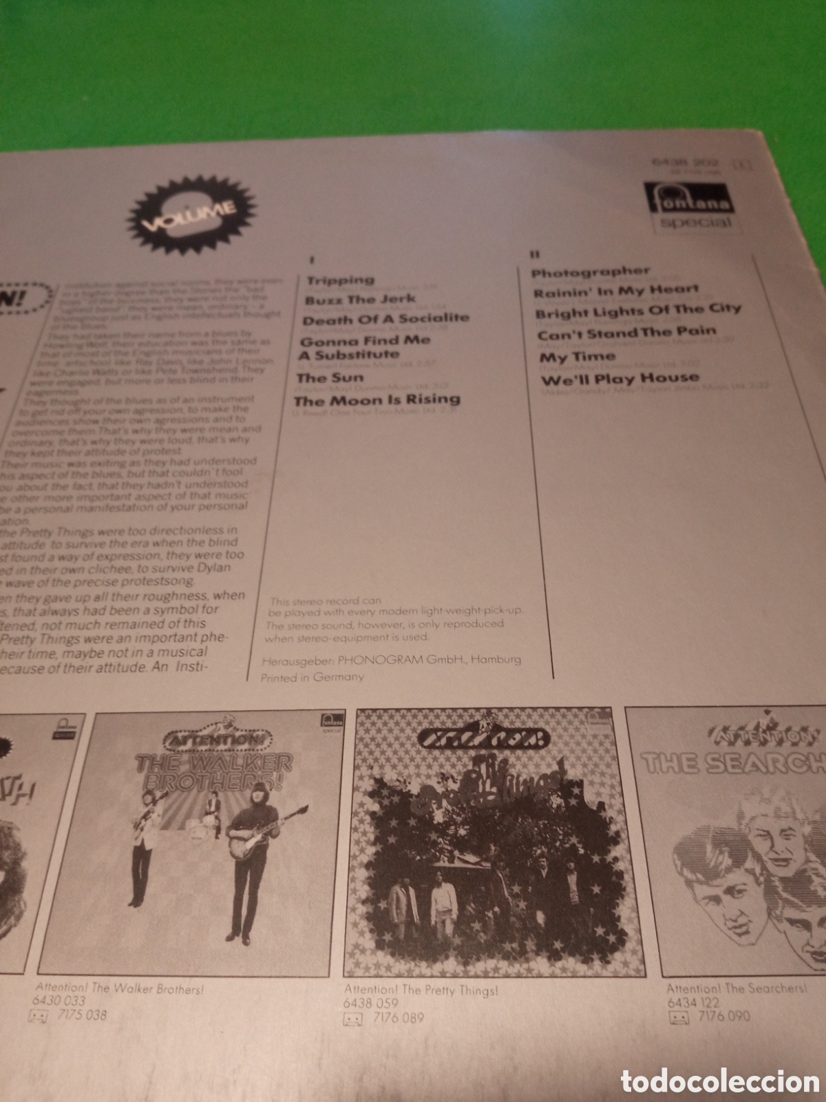 Discos de vinilo: The Pretty Things - Attention Vol 2 - Foto 2