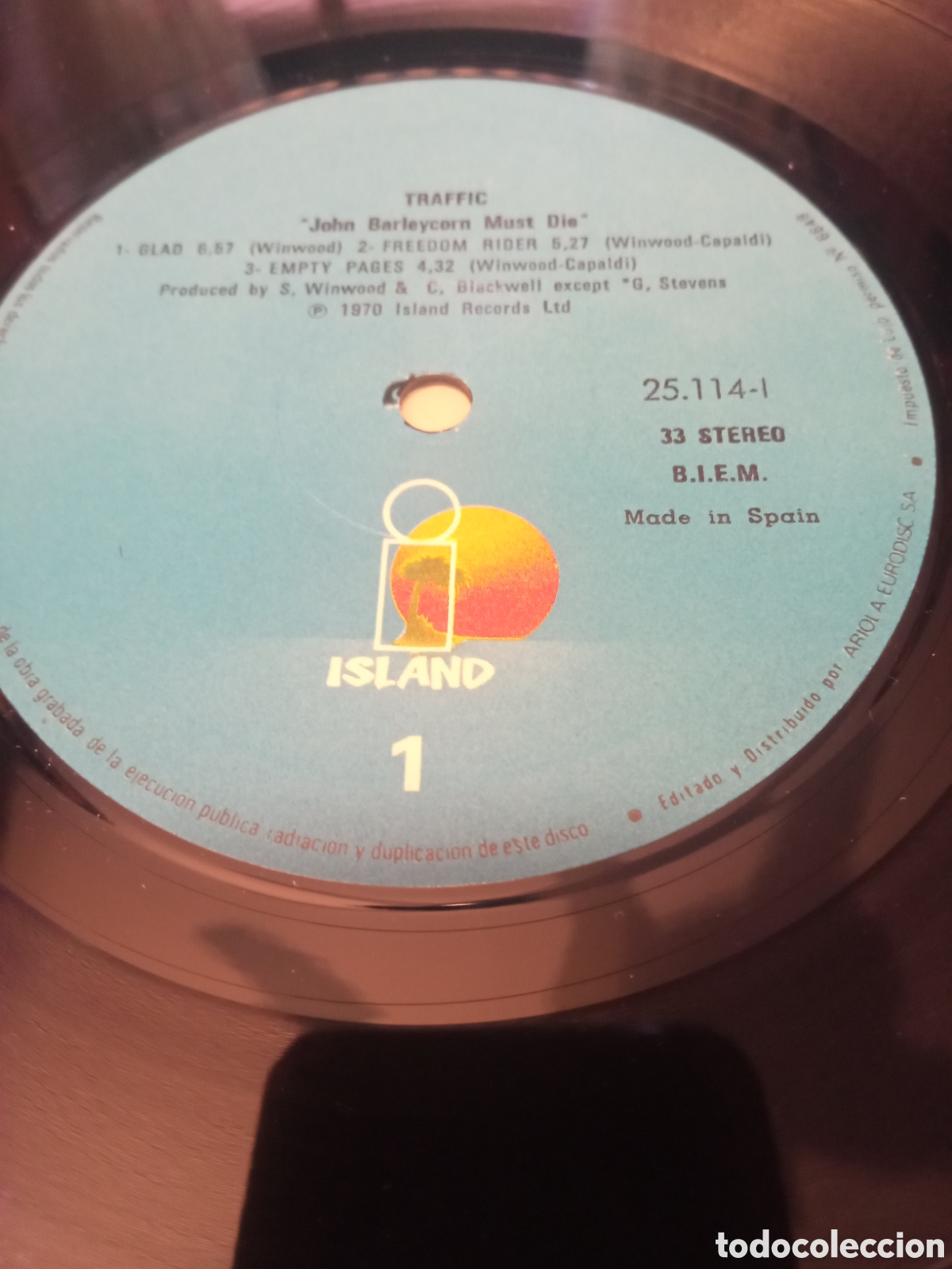 Discos de vinilo: Traffic - John Barleycorn must die. - Foto 4