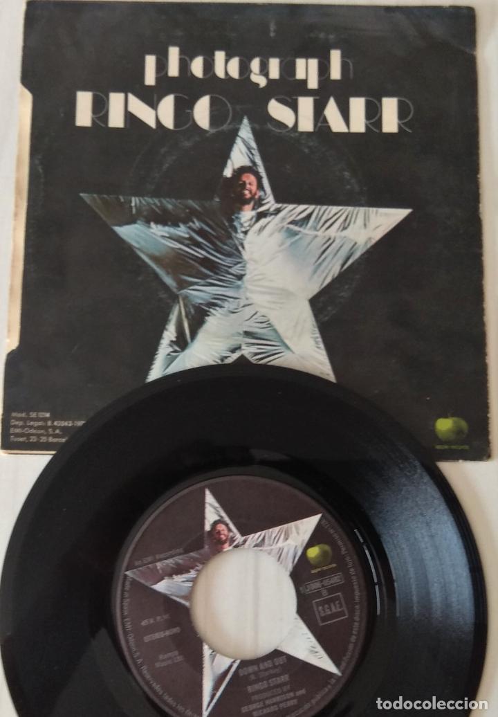 Discos de vinilo: RINGO STARR - PHOTOGRAPH APPLE 1973 - Foto 2