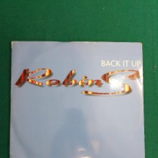 Discos de vinilo: ROBIN S – BACK IT UP. Lote 362179550