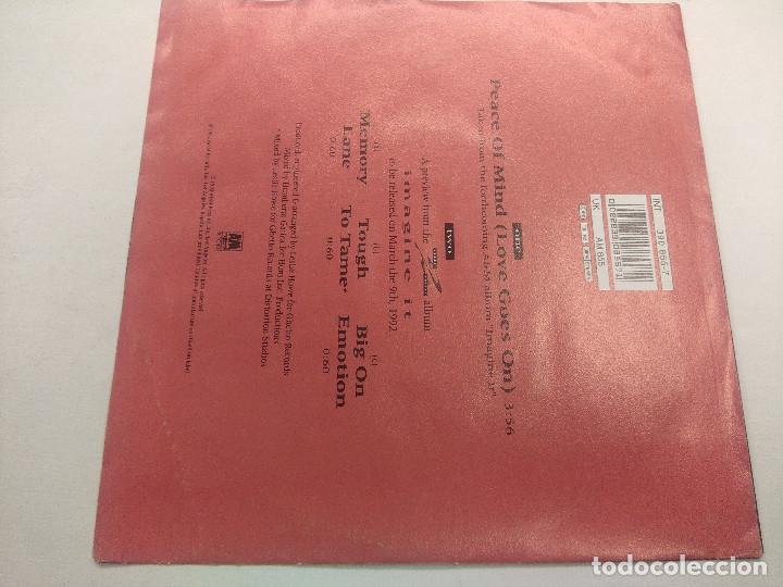 Discos de vinilo: ONE 2 ONE/PEACE OF MIND/SINGLE. - Foto 3